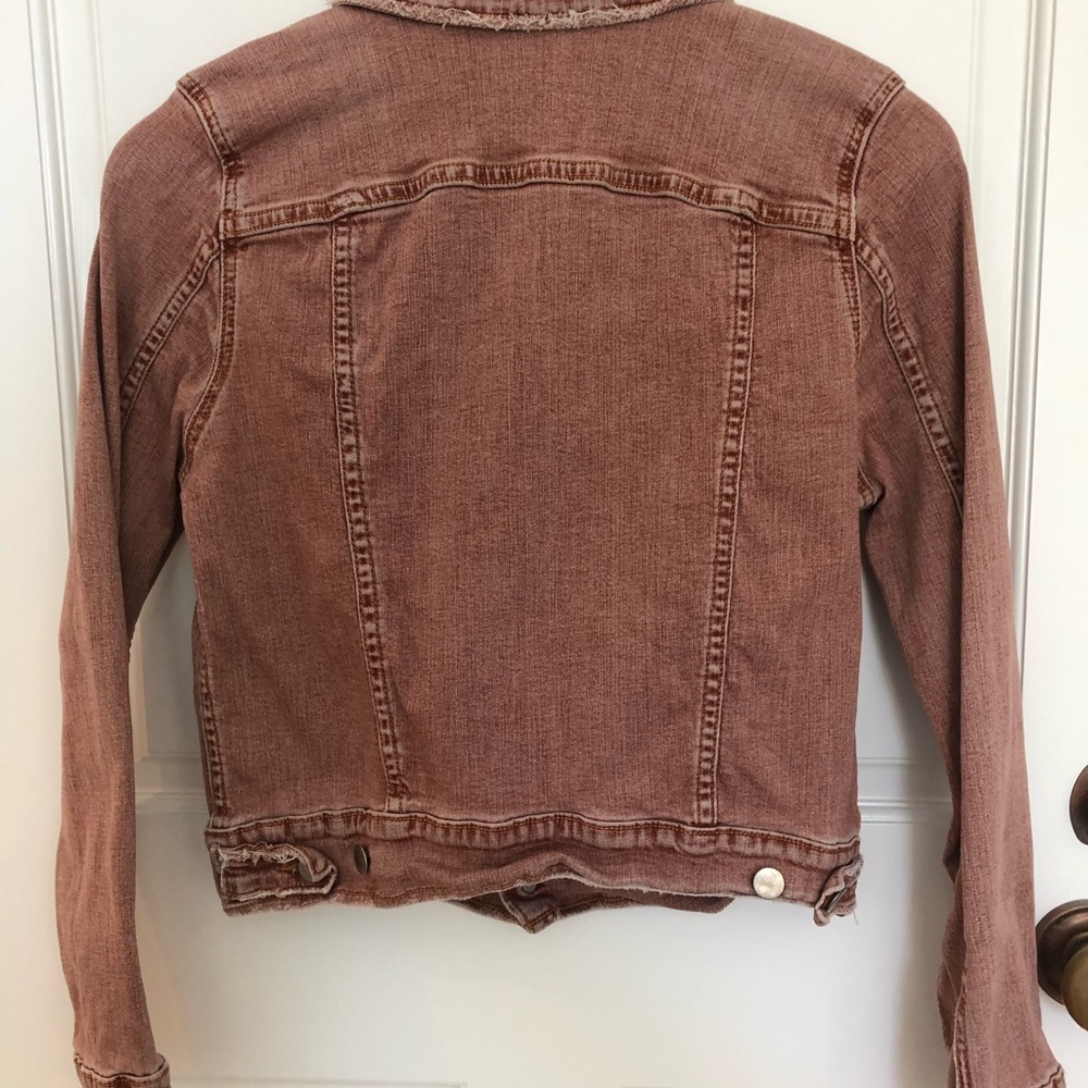 LN ★ Vintage Free People Jean Jacket ★ - Picture 5 of 6